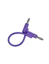 Buchla Banana Cable 12.5 cm (violet)