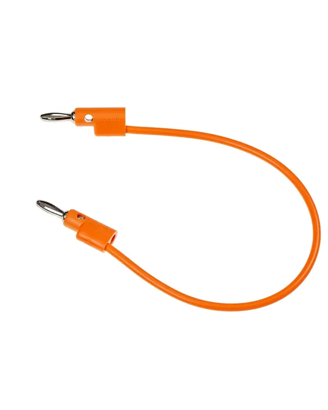 Buchla Banana Cable 25cm (orange)