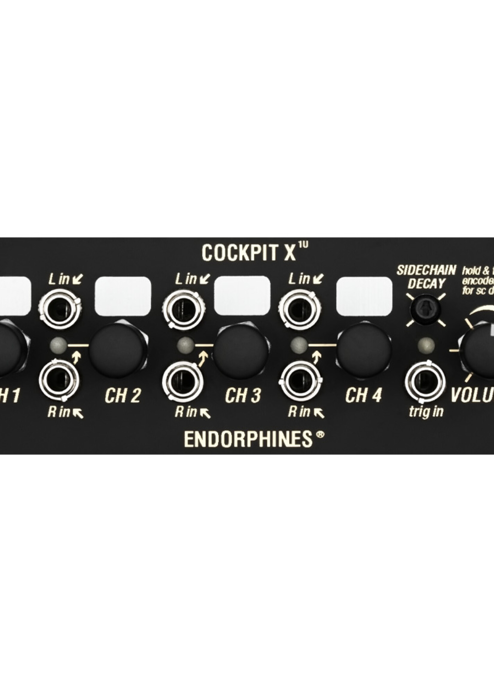 Endorphin.es 1U Cockpit X Black
