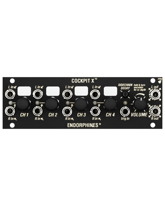 Endorphin.es 1U Cockpit X Black