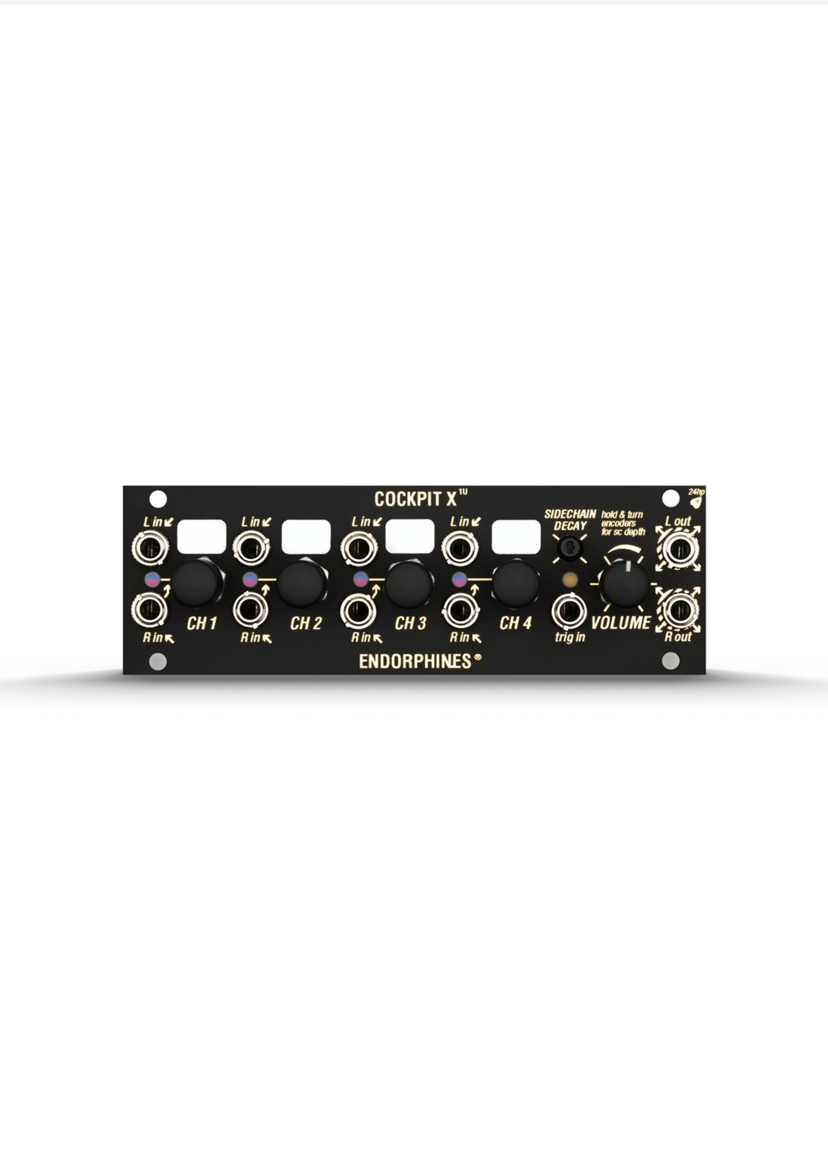 Endorphin.es 1U Cockpit X Black