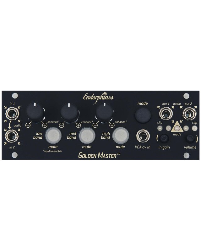 Endorphin.es 1U Golden Master Black