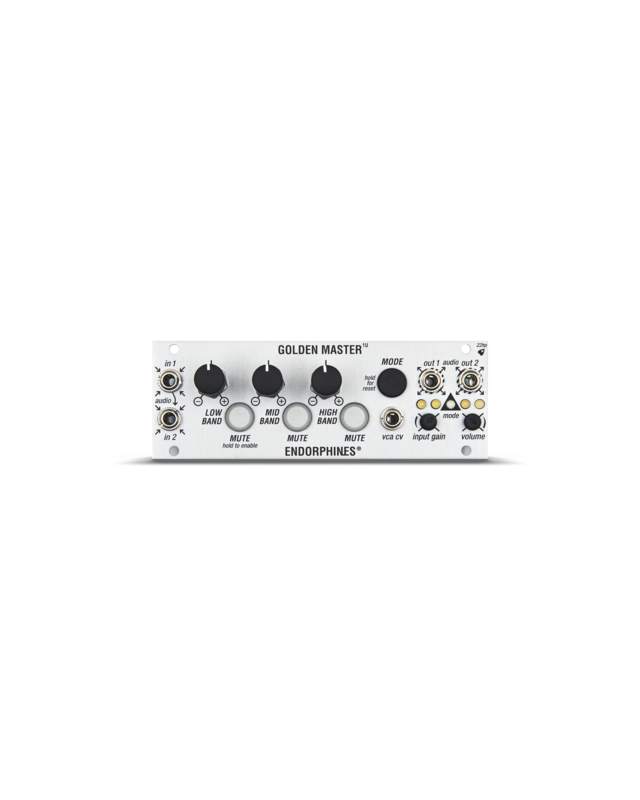 Endorphin.es 1U Golden Master Silver