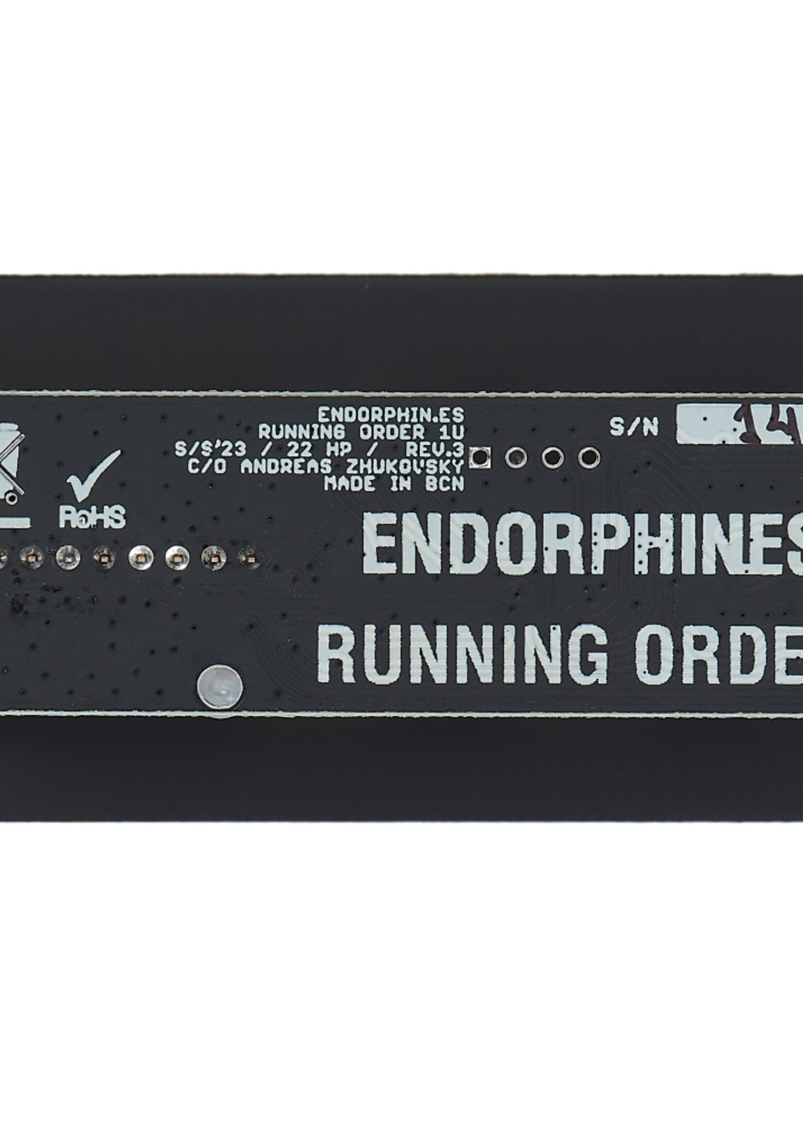 Endorphin.es 1U Running Order Black