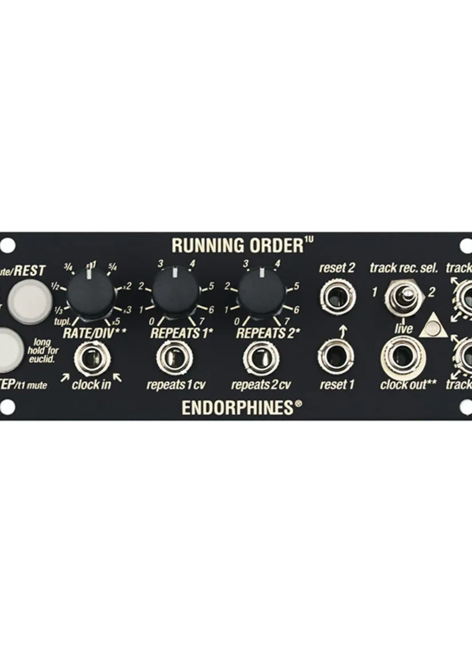 Endorphin.es 1U Running Order Black
