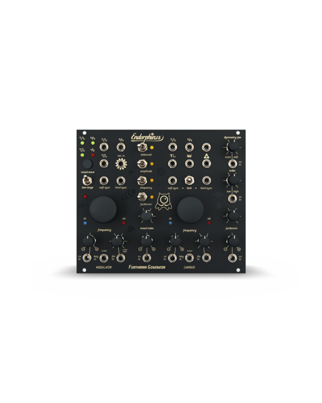 Endorphin.es BLCK_Furthrrrr Generator Dual VCO