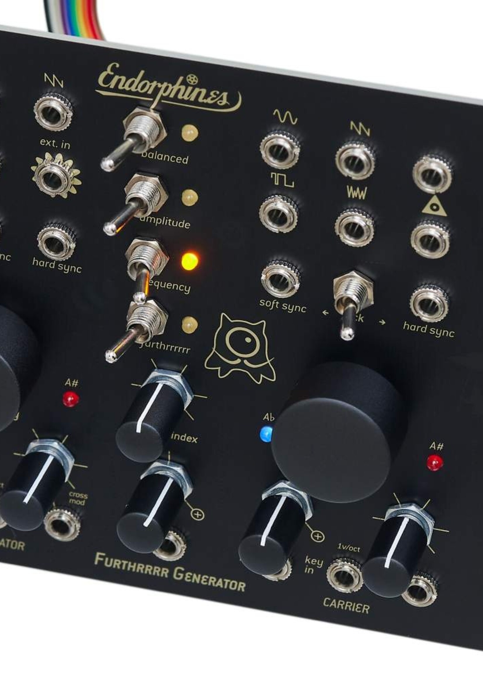 Endorphin.es BLCK_Furthrrrr Generator Dual VCO
