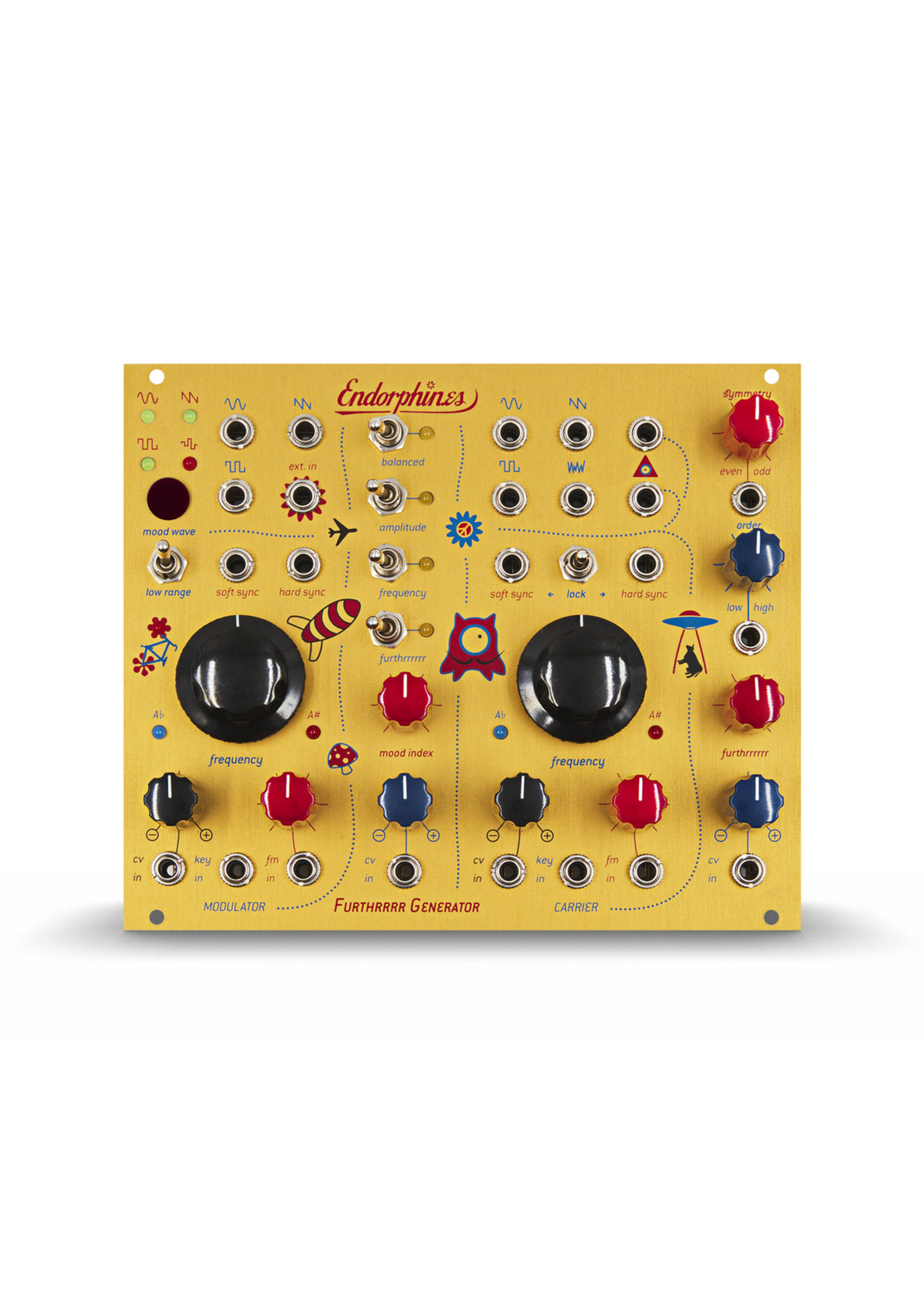 Endorphin.es Furthrrrr Generator Dual VCO Gold