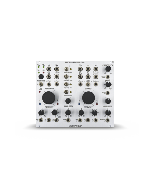 Endorphin.es Furthrrrr Generator Dual VCO Silver