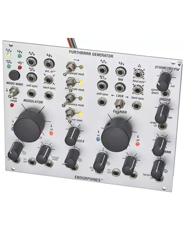 Endorphin.es Furthrrrr Generator Dual VCO Silver