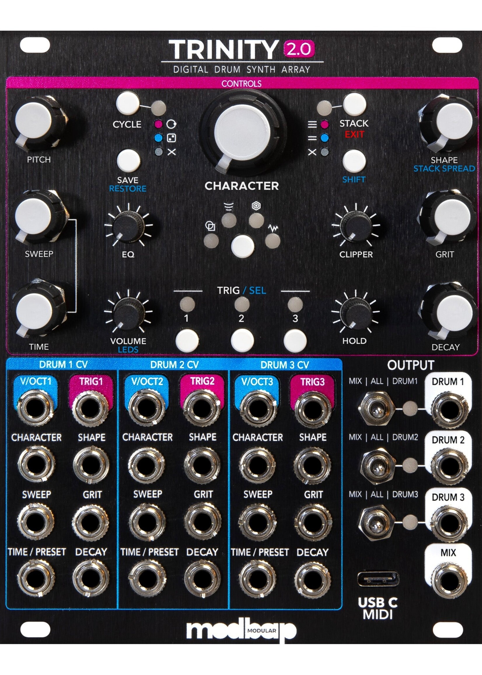 Modbap Modular Trinity 2.0