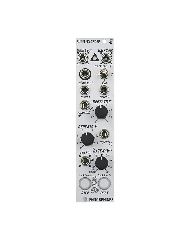 Endorphin.es Running Order silver