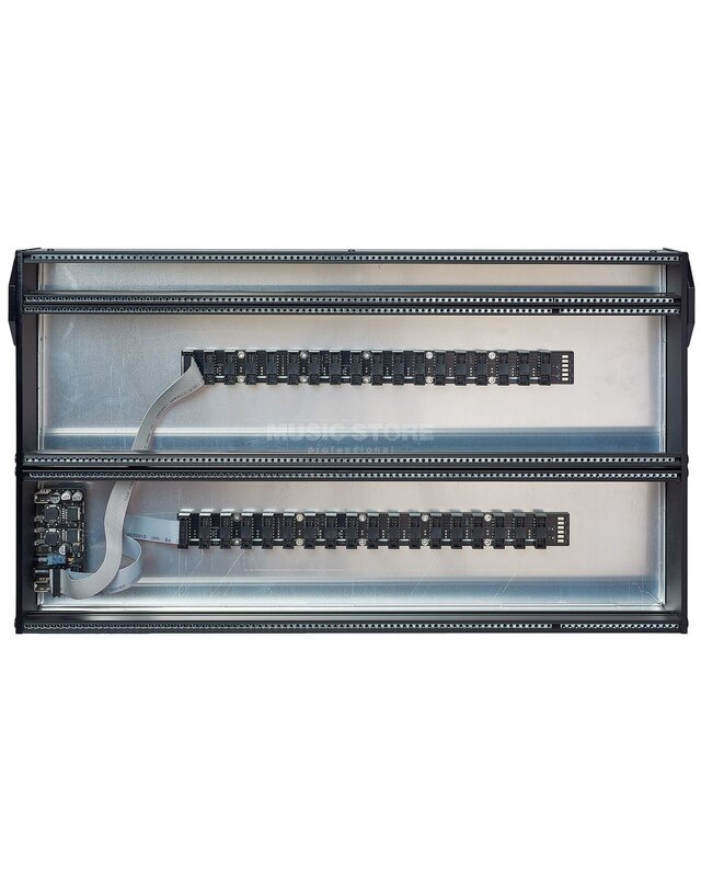 Eowave 7U black 2x 104TE incl. PSU