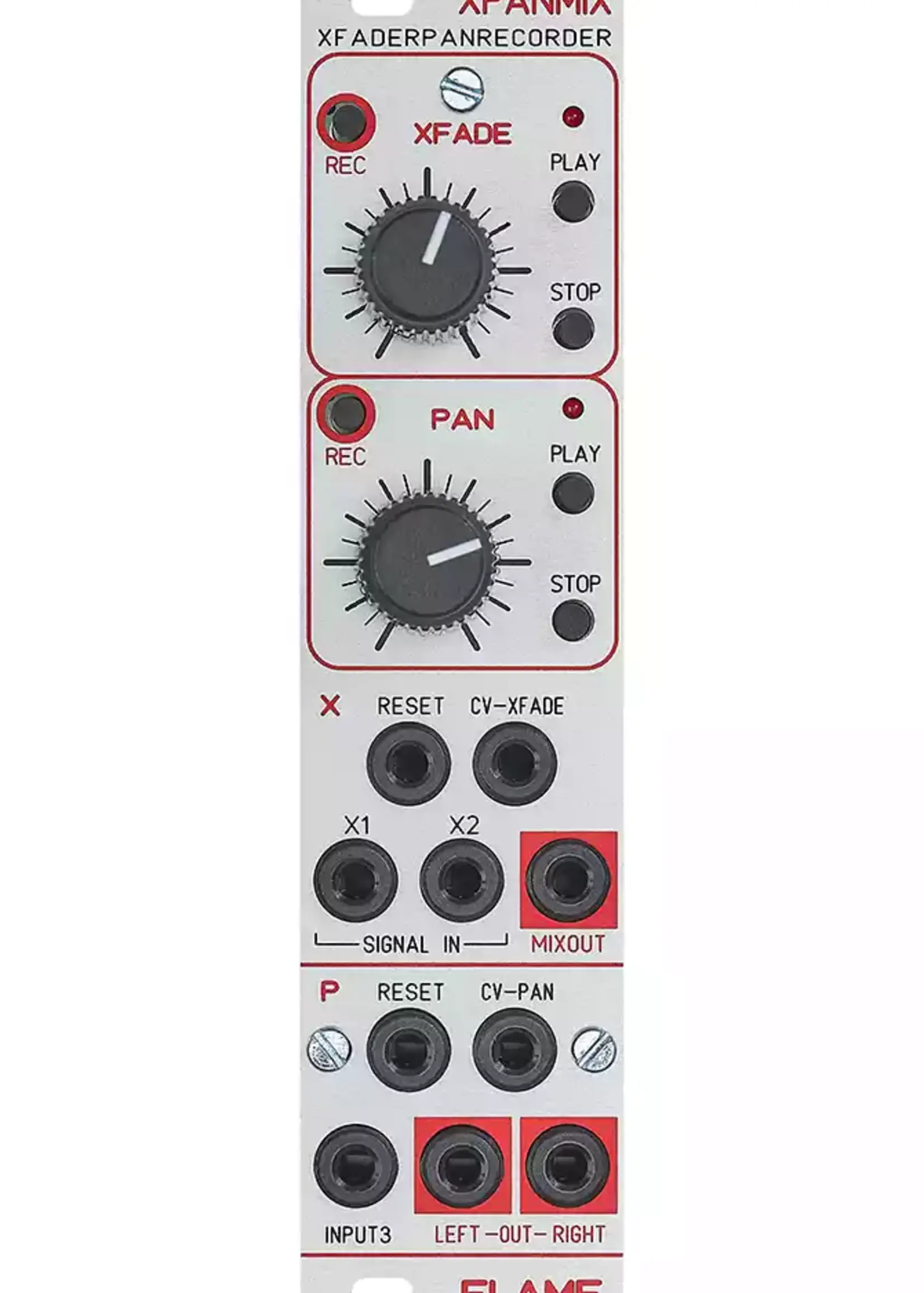 Flame "XPAN" Xfaderpanrekorder