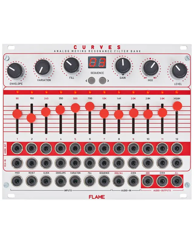 Flame Curves Filterbank