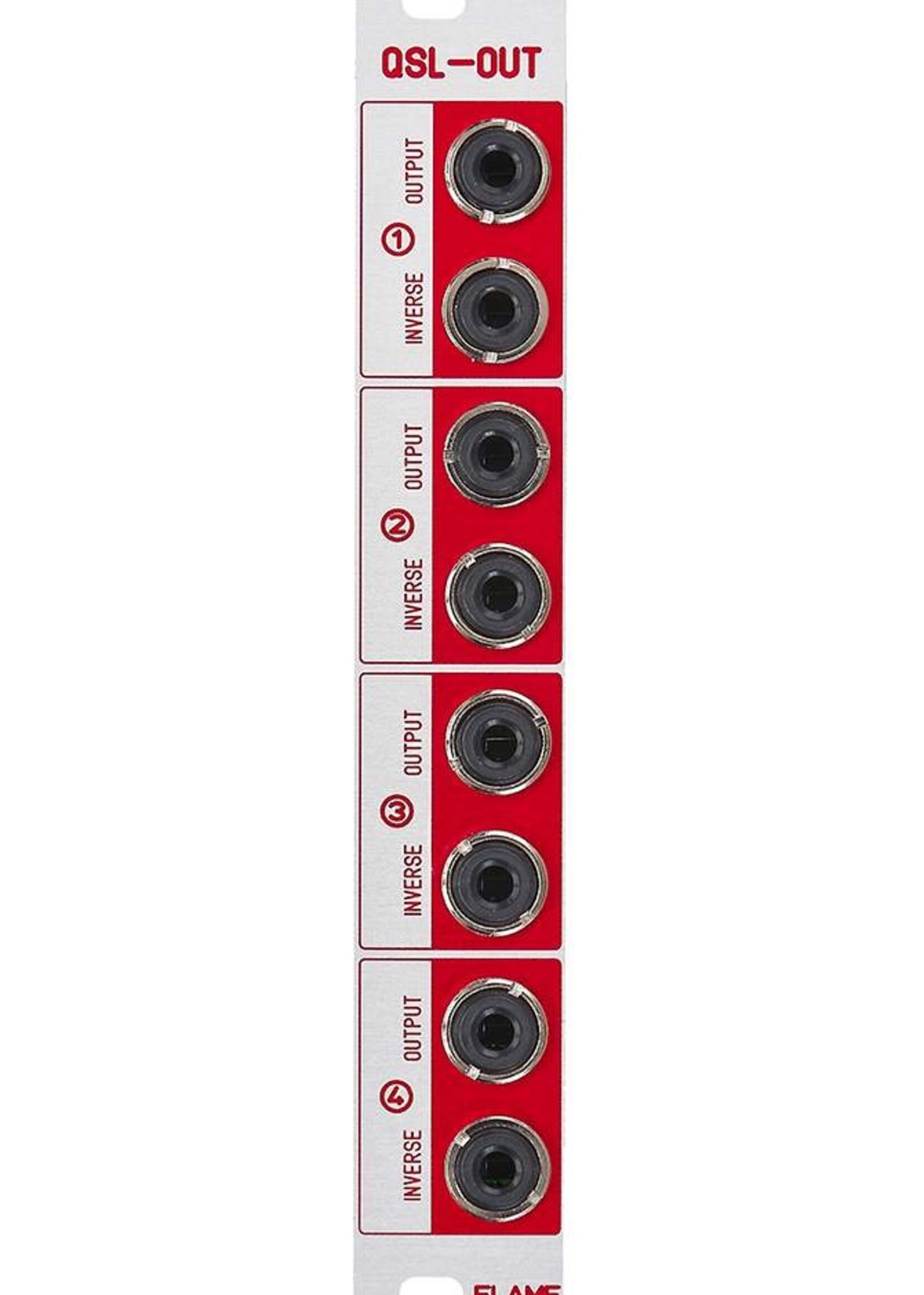 Flame QSLIDER Quad Control Voltage Source silver - last few