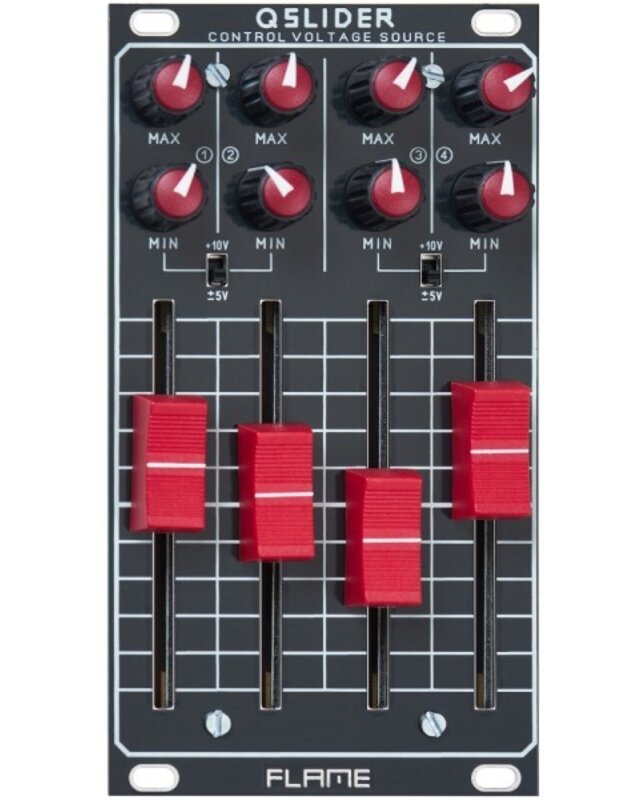 Flame QSLIDER Quad Control Voltage Source black
