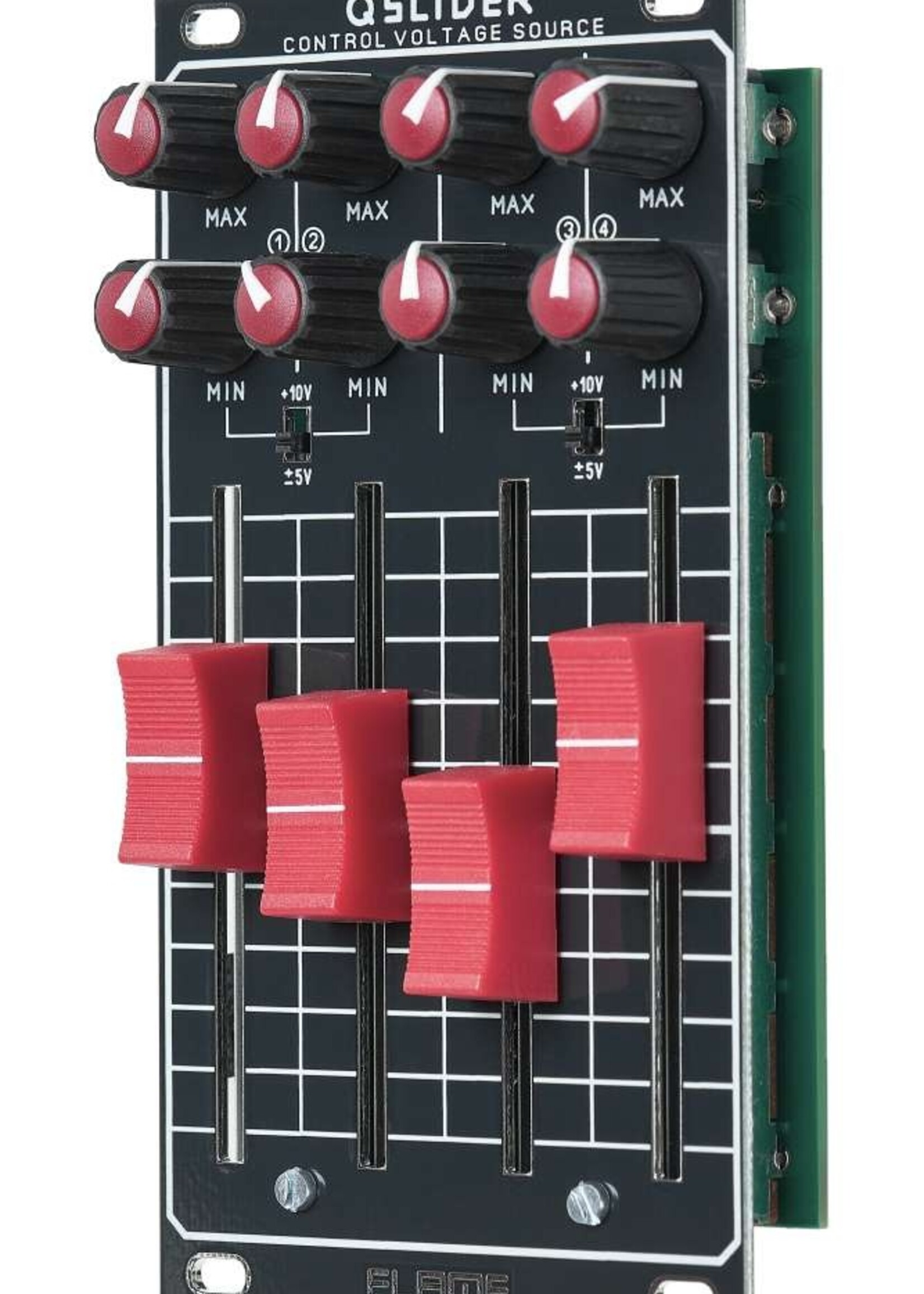 Flame QSLIDER Quad Control Voltage Source black