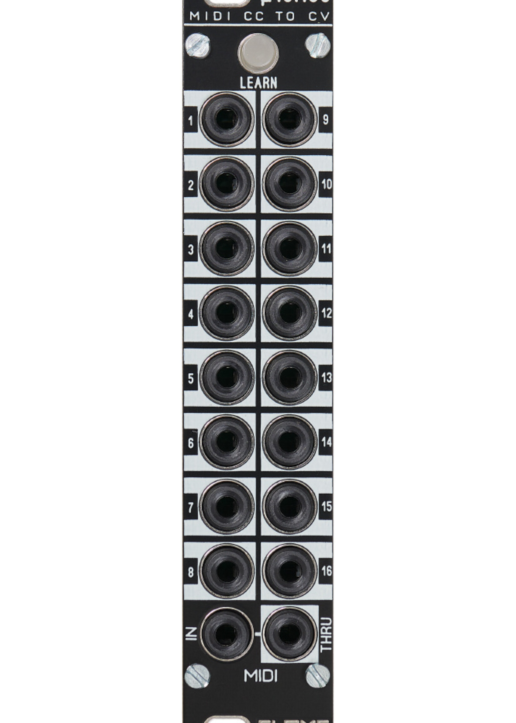 Flame u16MCC MIDI CC-to-CV