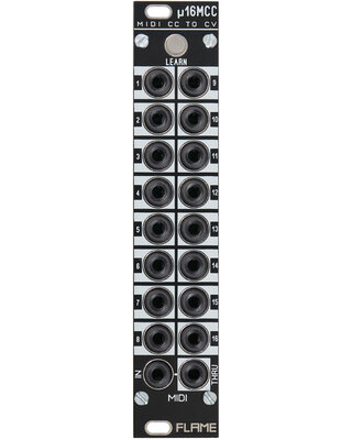 Flame u16MCC MIDI CC-to-CV