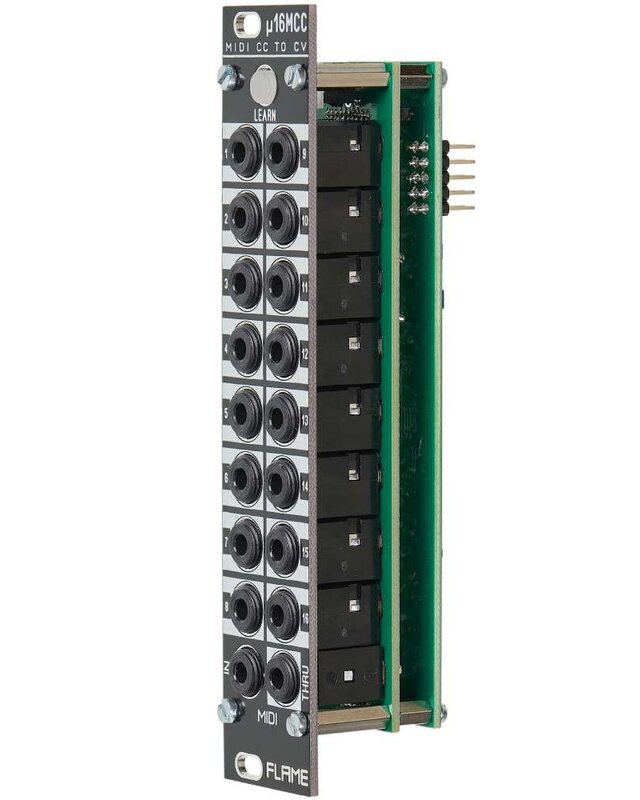 Flame u16MCC MIDI CC-to-CV