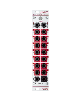 Flame uMLFO Midi Clock to LFO