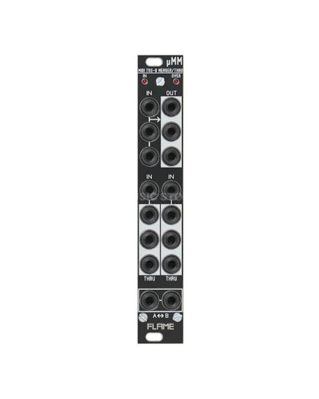 Flame uMM Midi Merge/Thru A/B Converter