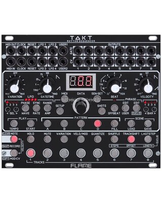 Flame Takt Rhythm Sequencer