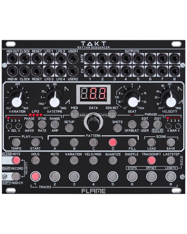 Flame Takt Rhythm Sequencer