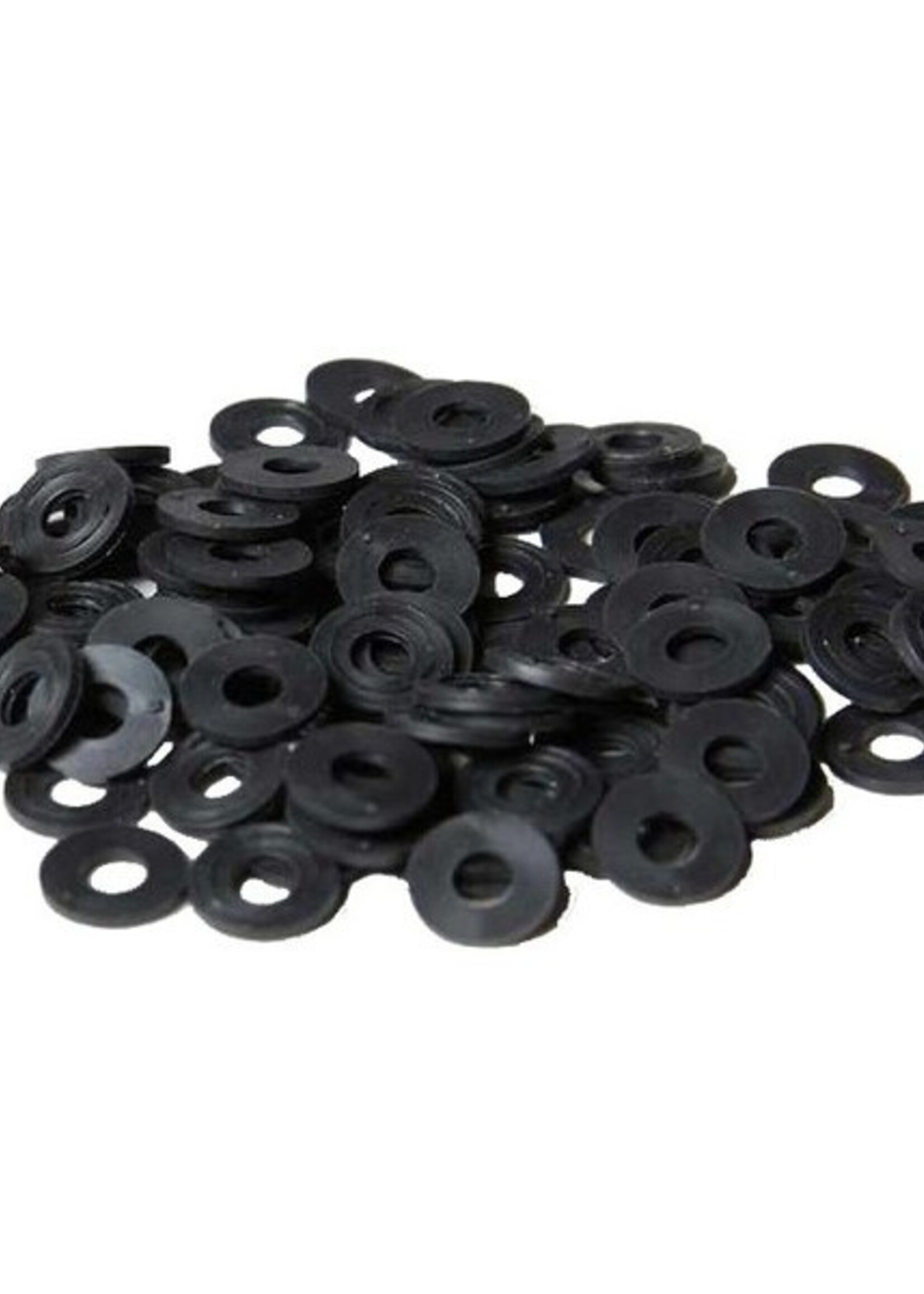 Frap Tools Black Plastic Washers pack 100 pcs