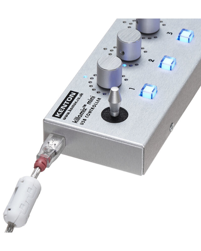 Kenton Killamix Mini - detented encoders (clicky)