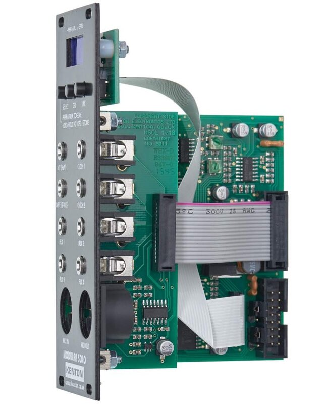 Kenton Modular Solo MIDI-CV/ Gate Interface (Module) black