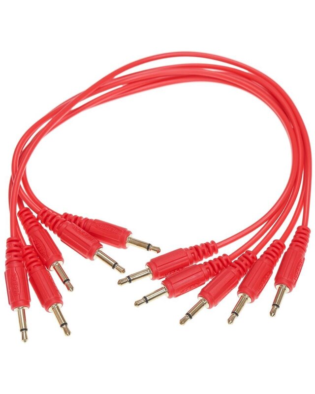 Verbos Electronics Cable 22cm (5-Pack), red