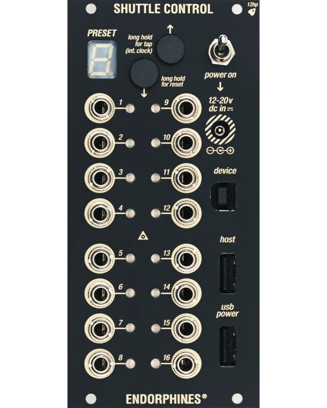 Endorphin.es BLCK_Shuttle Control