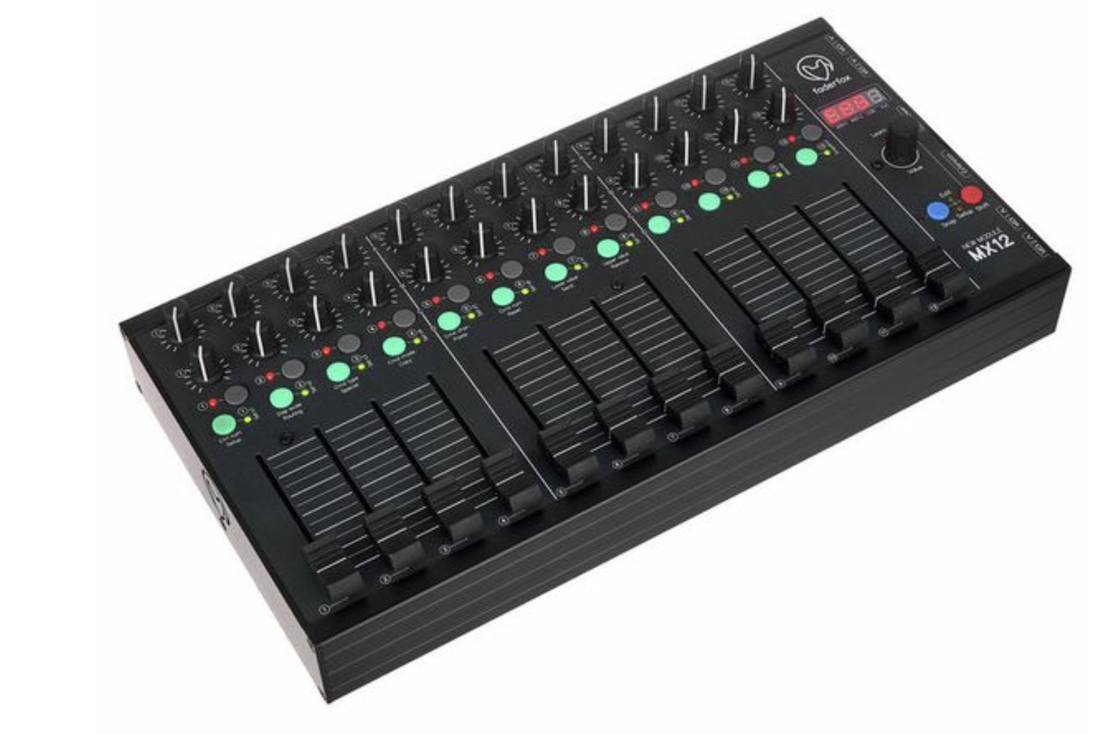 Faderfox MX12 MIDIコントローラー MIDIミキサー DJ Faderfox MX12 – Nightlife Electronics