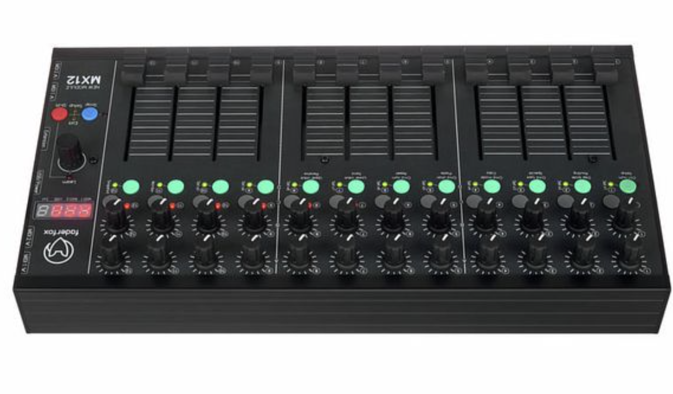 Faderfox MX12 MIDIコントローラー MIDIミキサー DJ Faderfox MX12 - Volt Music Store