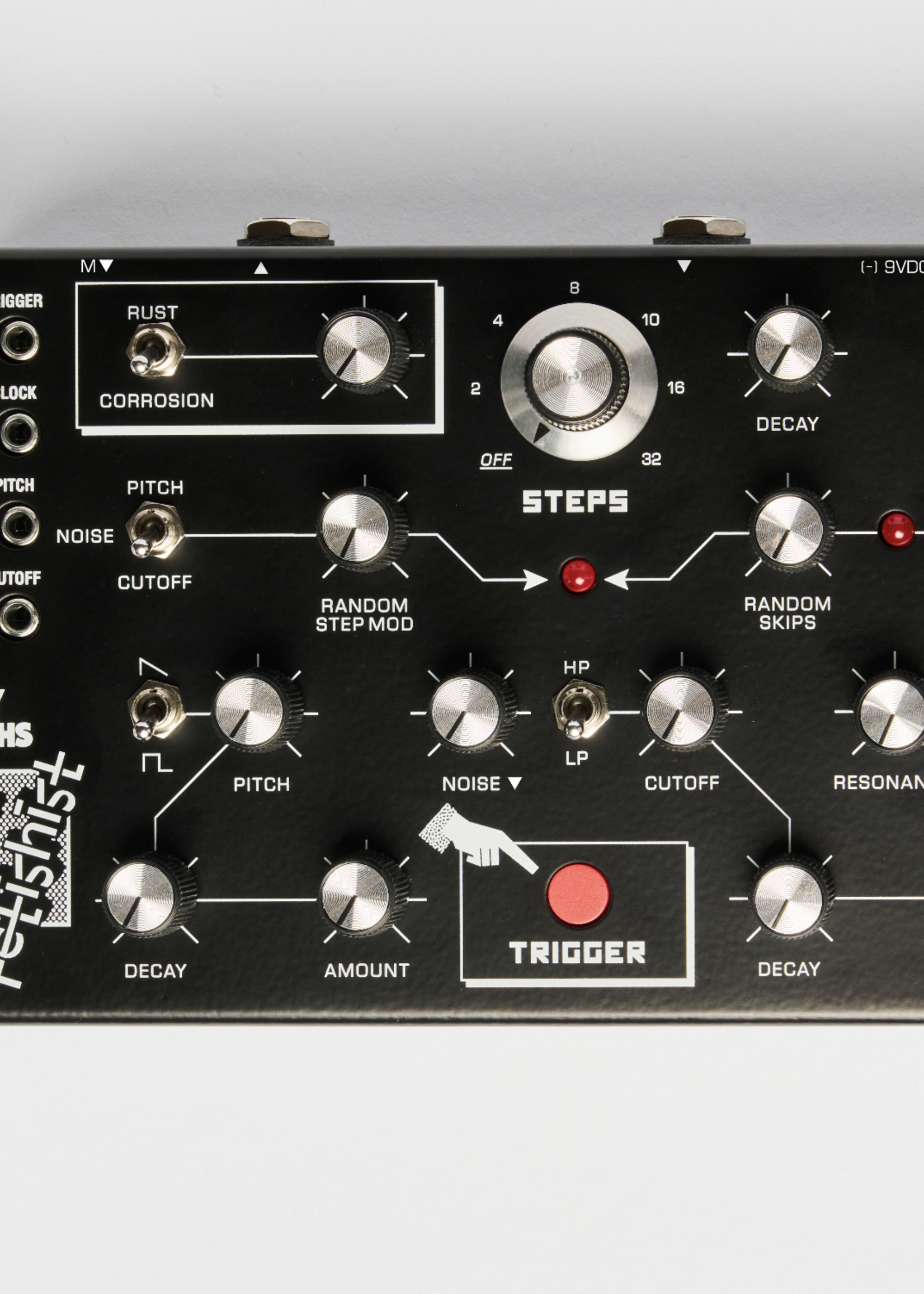 Body Synths Metal Fetishist Black