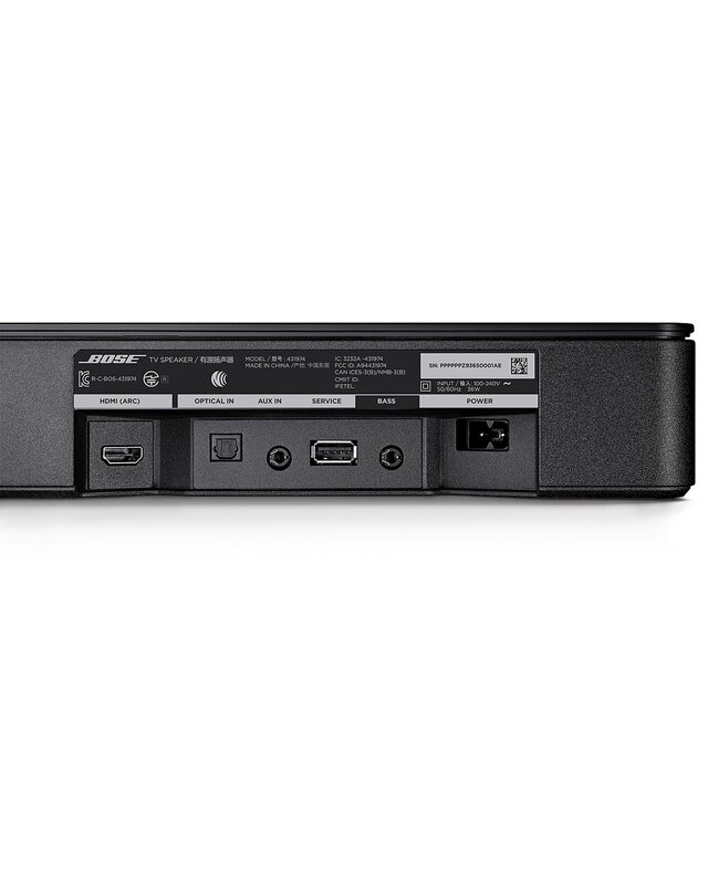 Bose TV Speaker Black