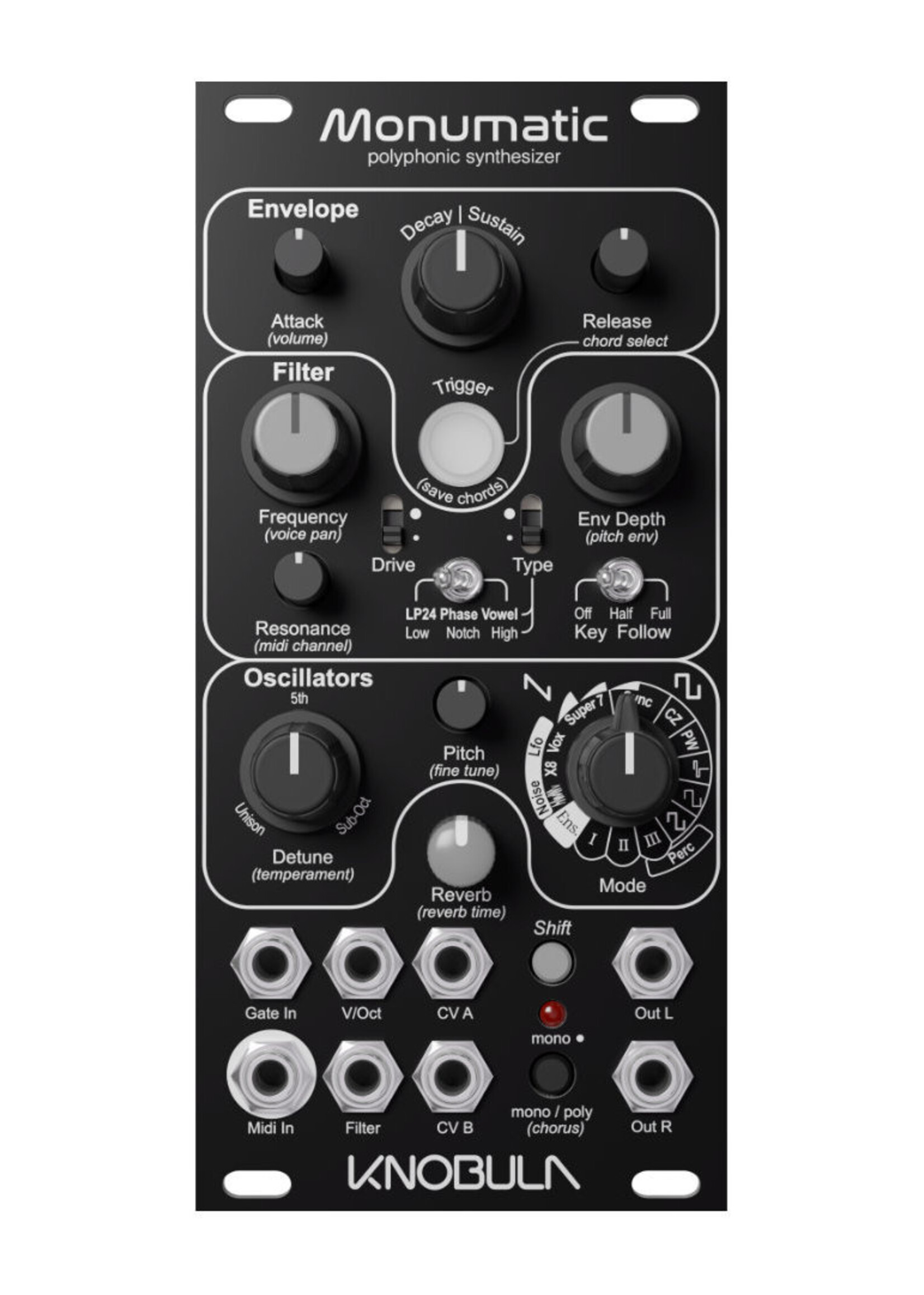 Knobula Monumatic Dark Mode