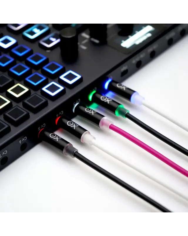 OXI Instruments GLOWS: LED Eurorack Patch Cables
