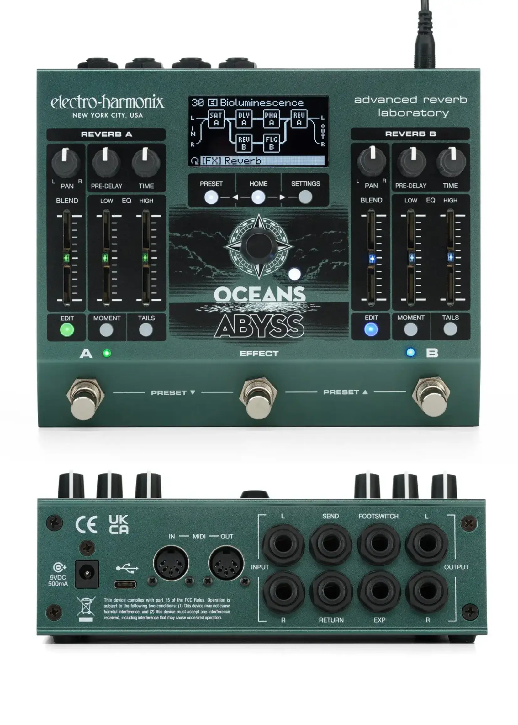 Electro-harmonix Oceans Abyss