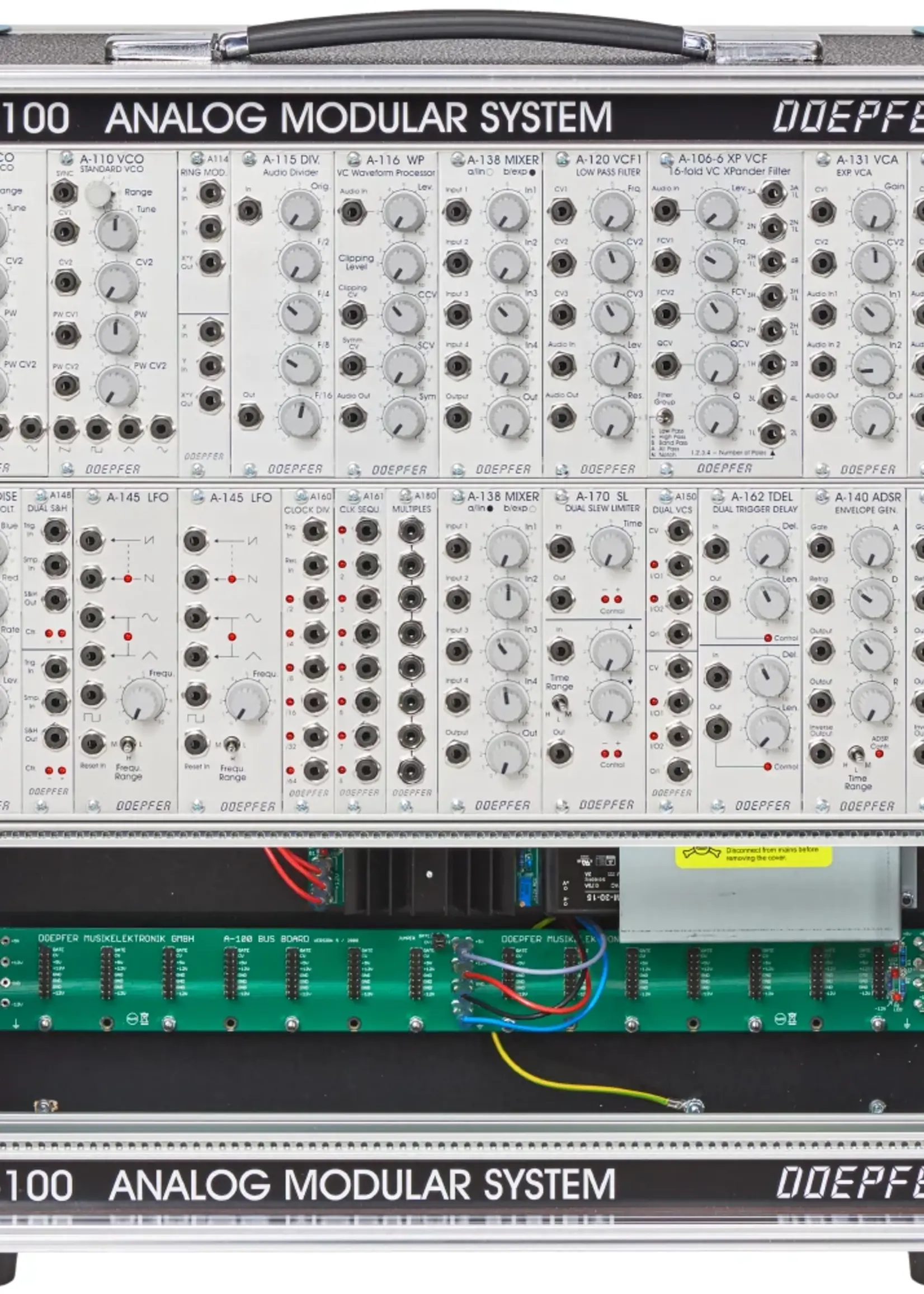 Doepfer A-100 Basic System 1 P9 PSU3