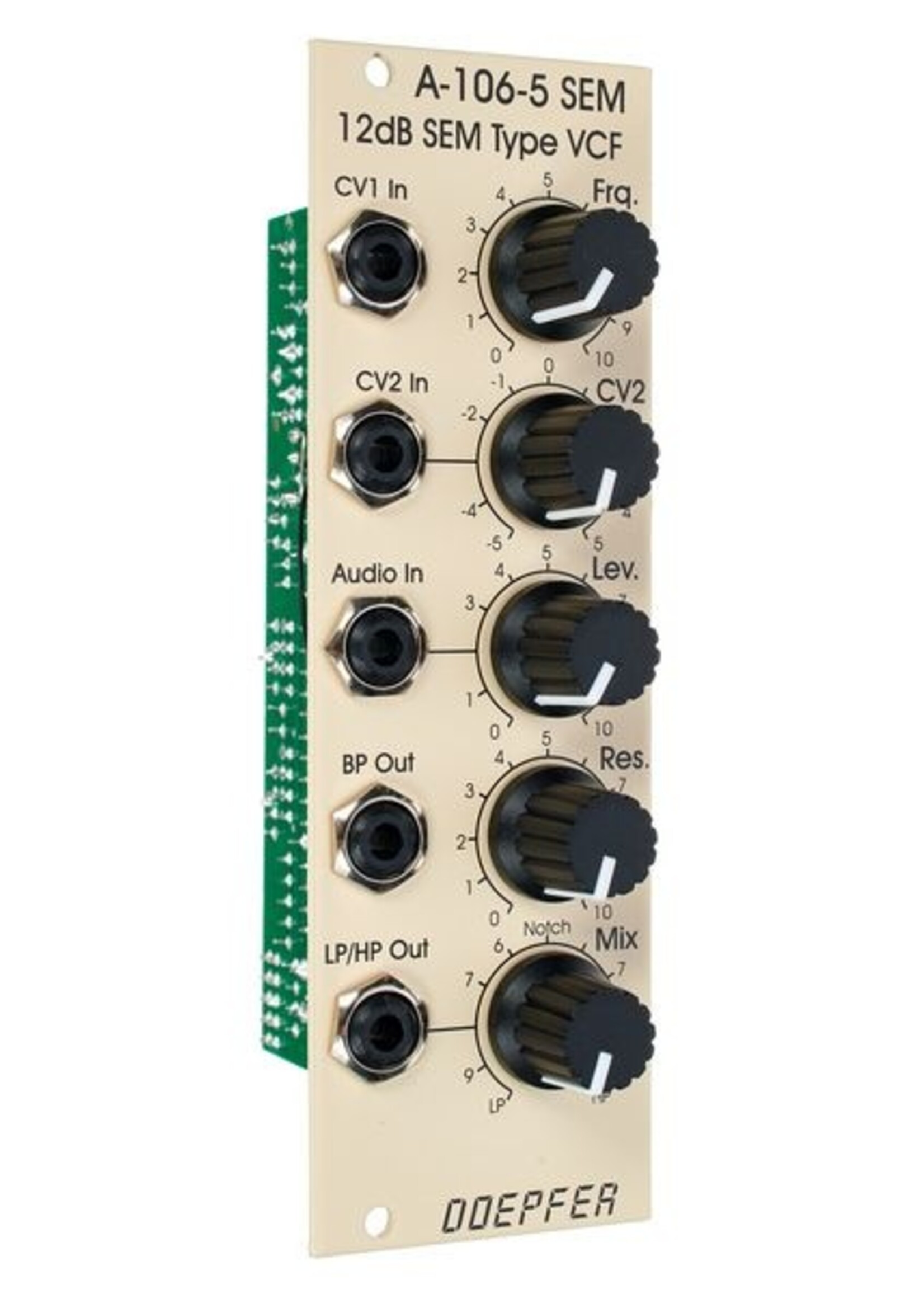 Doepfer A-106-5 12dB SEM Filter Special Edition creme