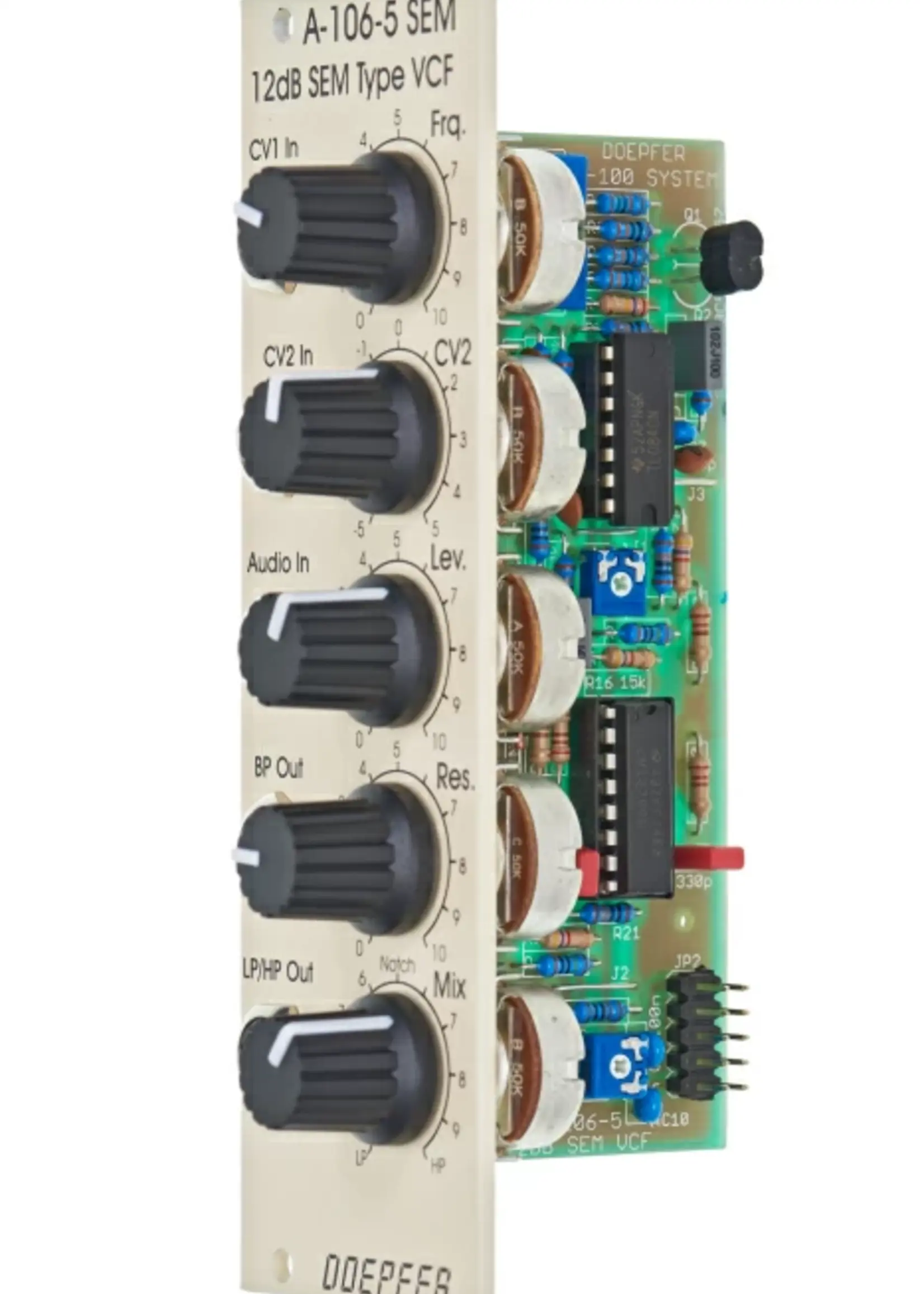 Doepfer A-106-5 12dB SEM Filter Special Edition creme