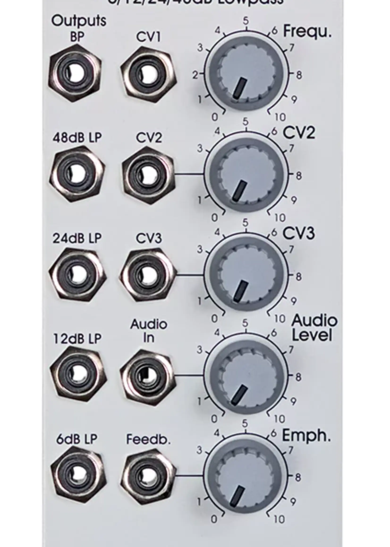 Doepfer A-108 6/12/24/48dB Low Pass Filter