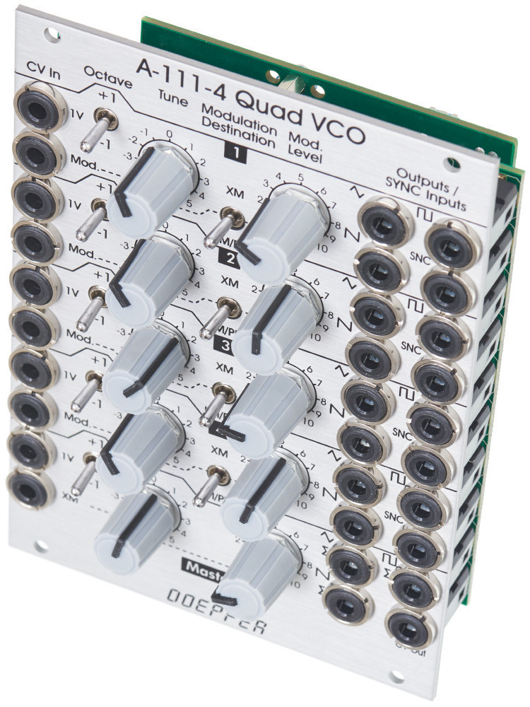 その他 Doepfer A-111-4 Quad VCO A-111-4V Quad Precision VCO - A-100 Eurorack Modular