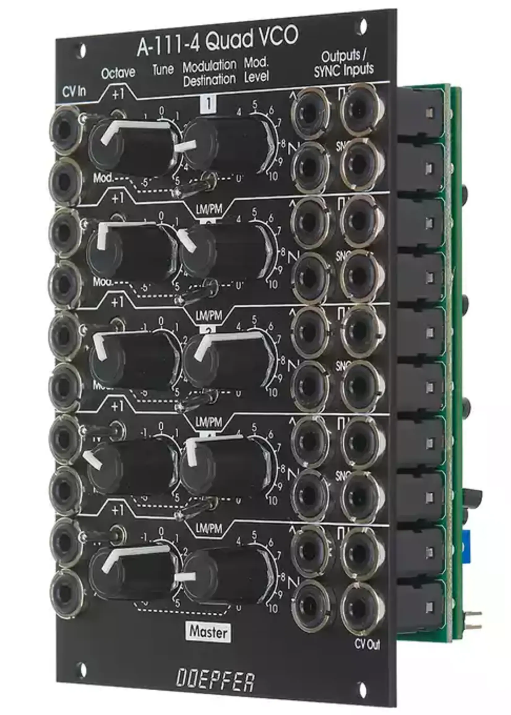 Doepfer A-111-4v Quad Precision VCO Vintage Edition