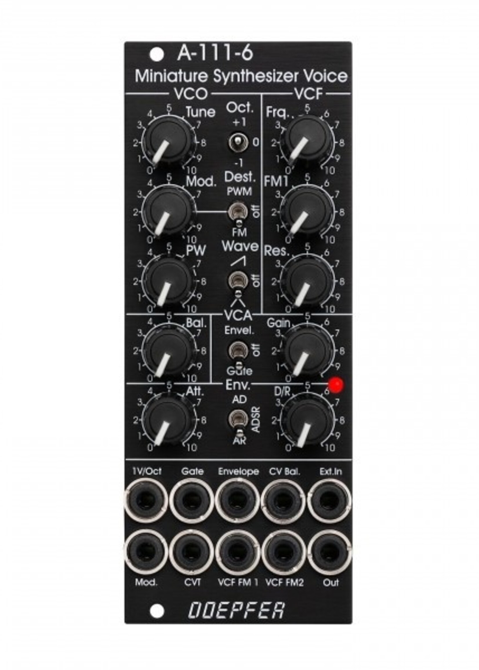 Doepfer  A-111-6V Miniature Synthesizer Slim Line Vintage Edition
