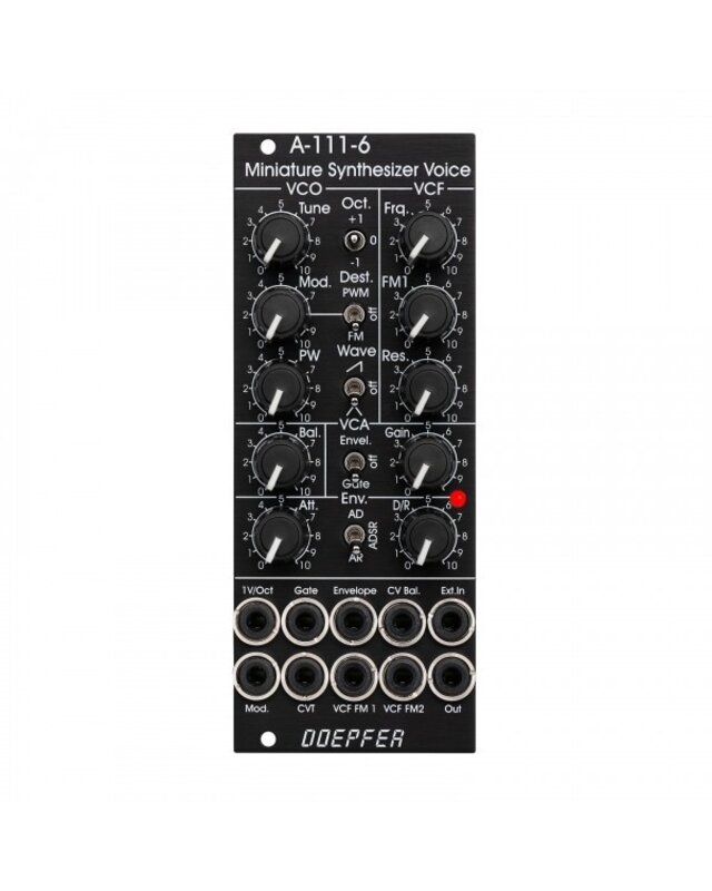 Doepfer A-111-6V Miniature Synthesizer Slim Line Vintage Edition