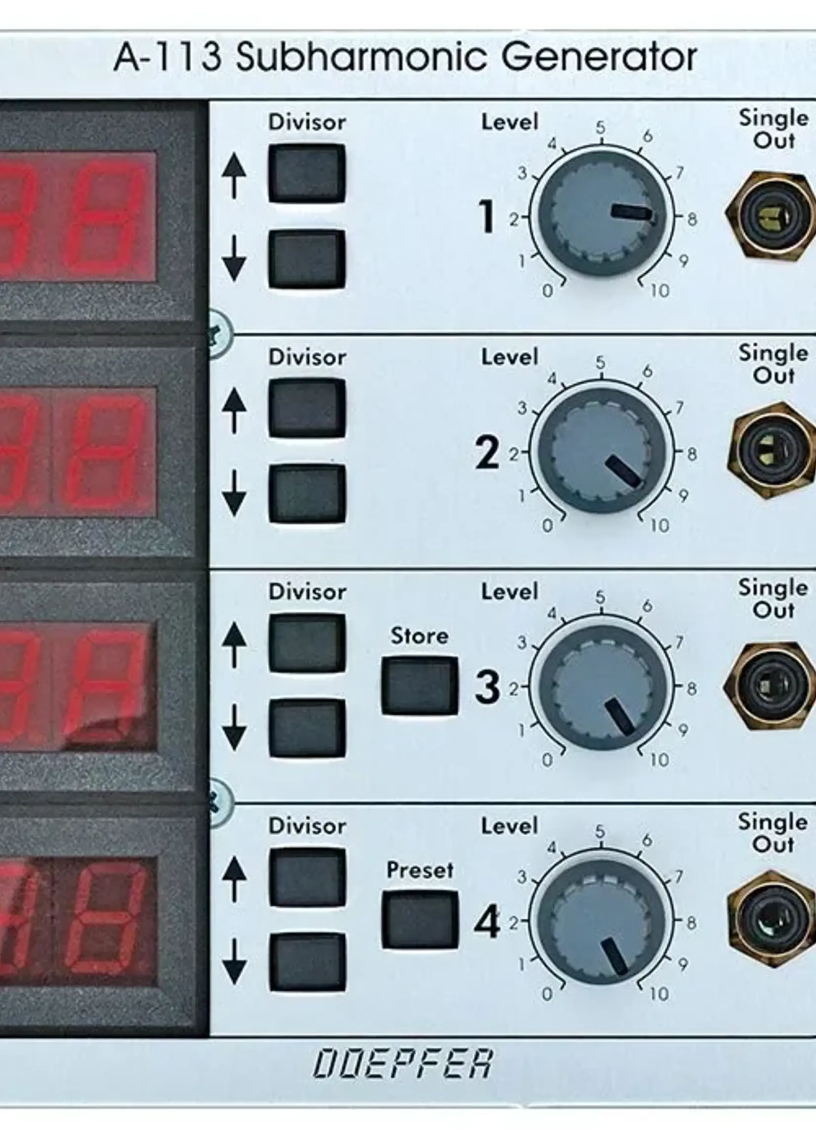 Doepfer A-113 Subharmonic Generator